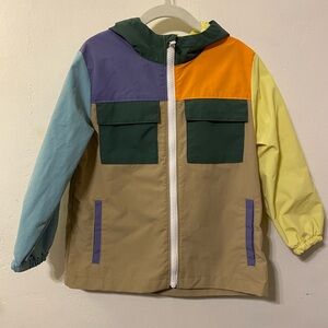 Old Navy Multicolor Kids Raincoat with Hood